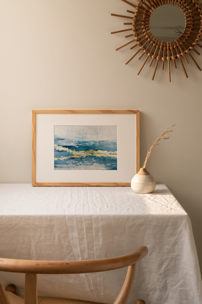 'Misty Sea' Fine Art Print