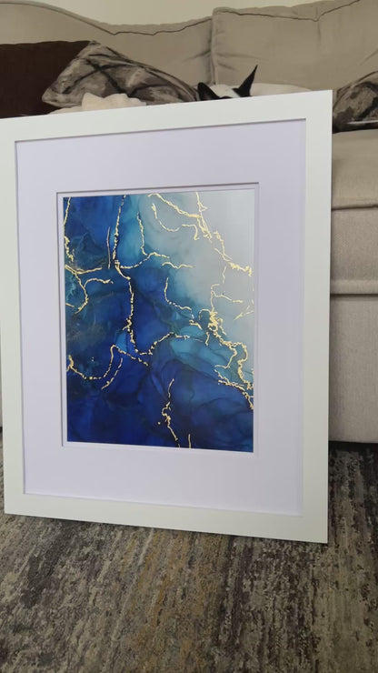 Special Edition Gold-Embellished Print 'Coast'